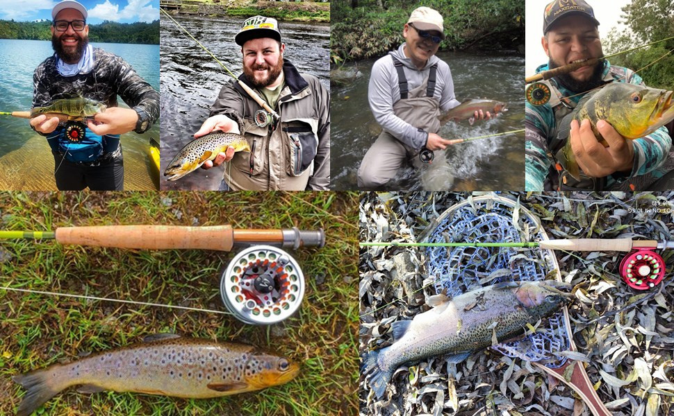 Maxcatch Ultra-lite Fly Rod for Streams Panfish/Trout Fishing